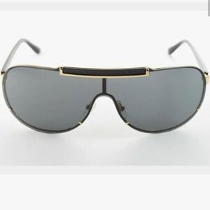 Versace Gold and Gray Sunglasses